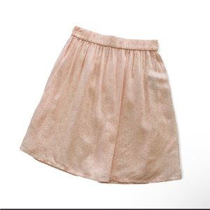 Abound Pink and white A-Line skirt